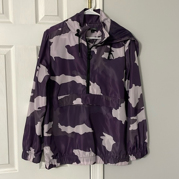 Purple camo windbreaker 💜 - Picture 1 of 3